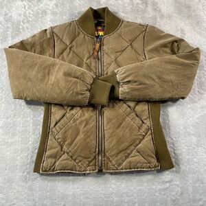 Eddie Bauer Olive Bomber Jacket